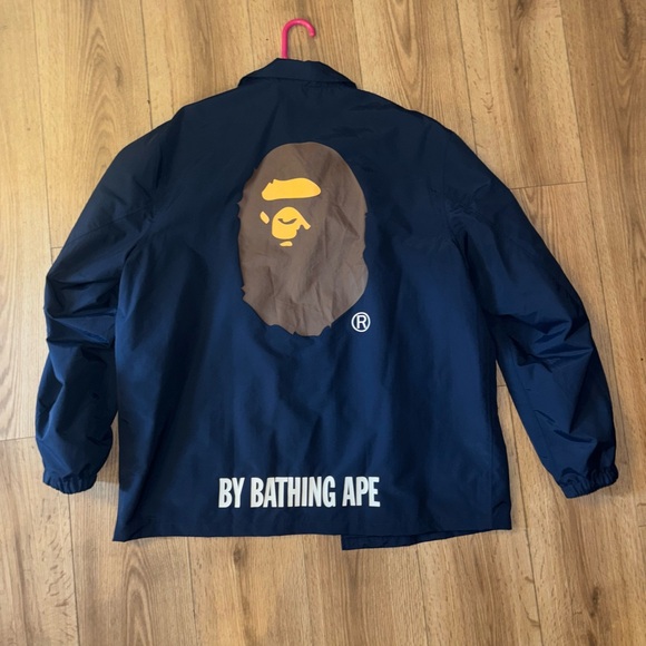 BAPE HAPPY NEW YEAR MENS CLASSIC JACKET SIZE XXL NAVY BLUE NWOT 100%AUTHENTIC 🦍